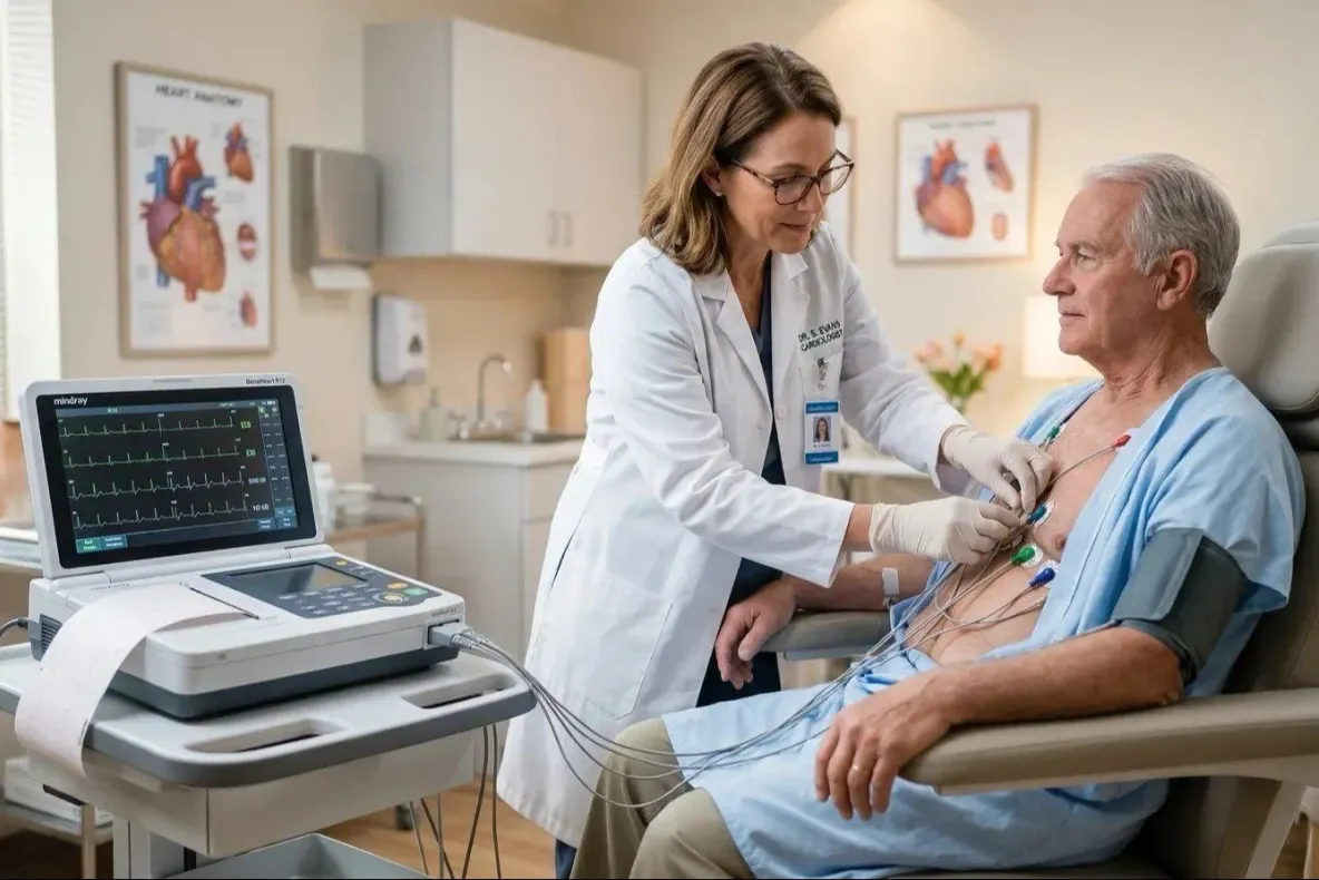 Palpitații, tensiune mare sau durere în piept? Când simptomele merită evaluate de cardiolog