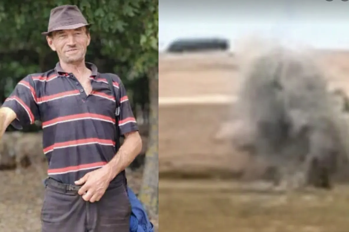 Ciobanul care a găsit drona căzută pe câmp, în Vaslui: „Am vrut să opresc drăcia aia, că bâzâia” VIDEO