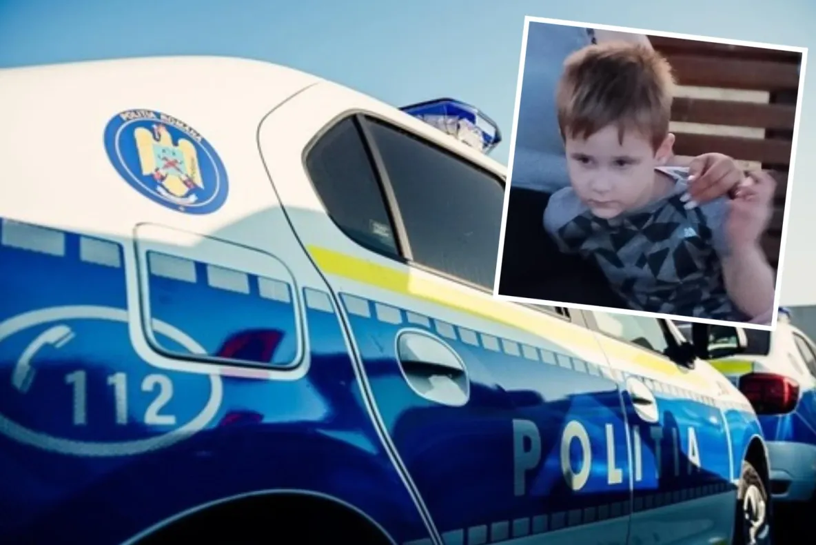 Iosif Laurențiu Avram, copilul de 4 ani cu autism din Bacău, este de negăsit. Polițiștii și jandarmii îl caută de ore întregi