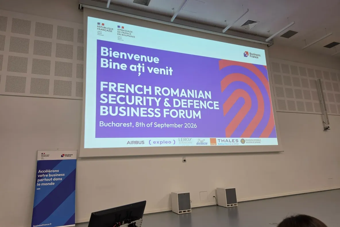 OPIA cere investiții și co-dezvoltare pentru industria românească de apărare, în cadrul Forumului Franco-Român
