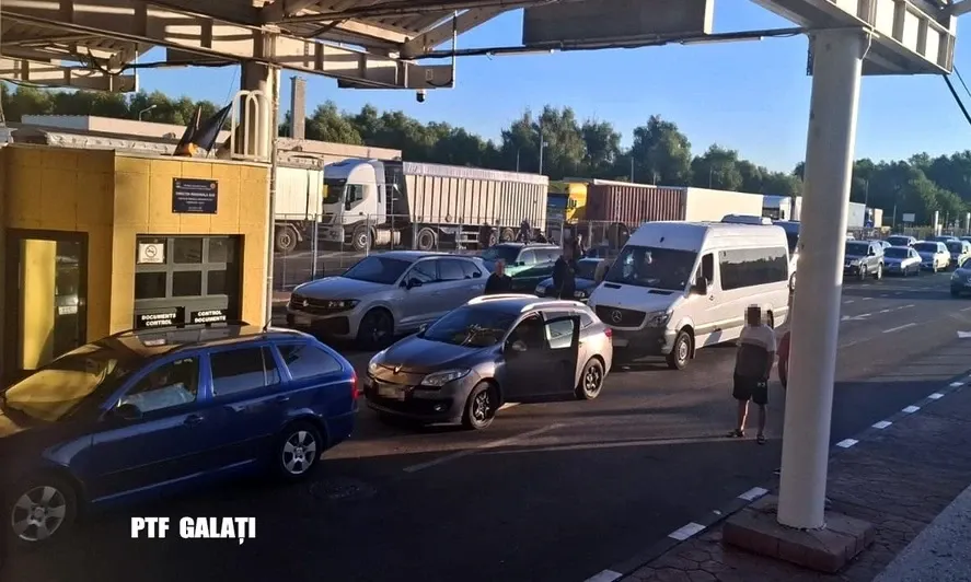 Probleme la frontiera cu Republica Moldova. Sistemele Poliției de Frontieră au picat, iar verificările se fac manual