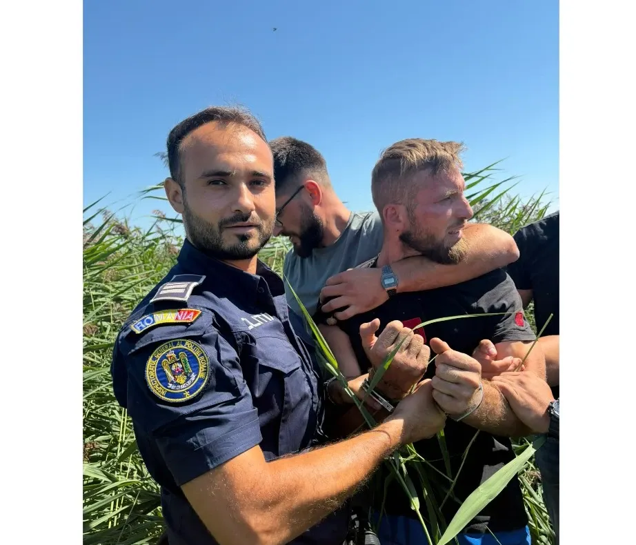 Fugarul din Republica Moldova, urmărit cu elicopterul prin România, prins de poliție pe un câmp din Dolj | VIDEO