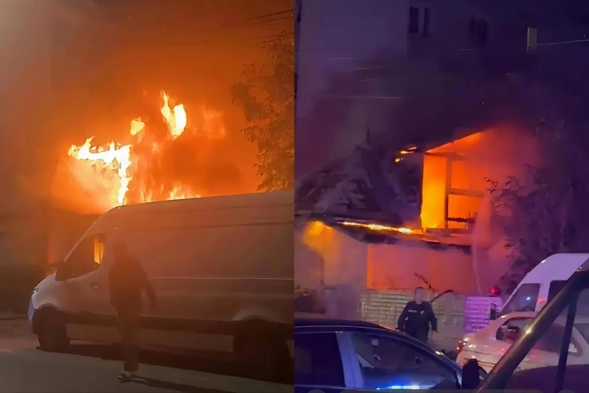 Incendiu puternic în Suceava. Pompierii au intervenit de urgență în cursul nopții