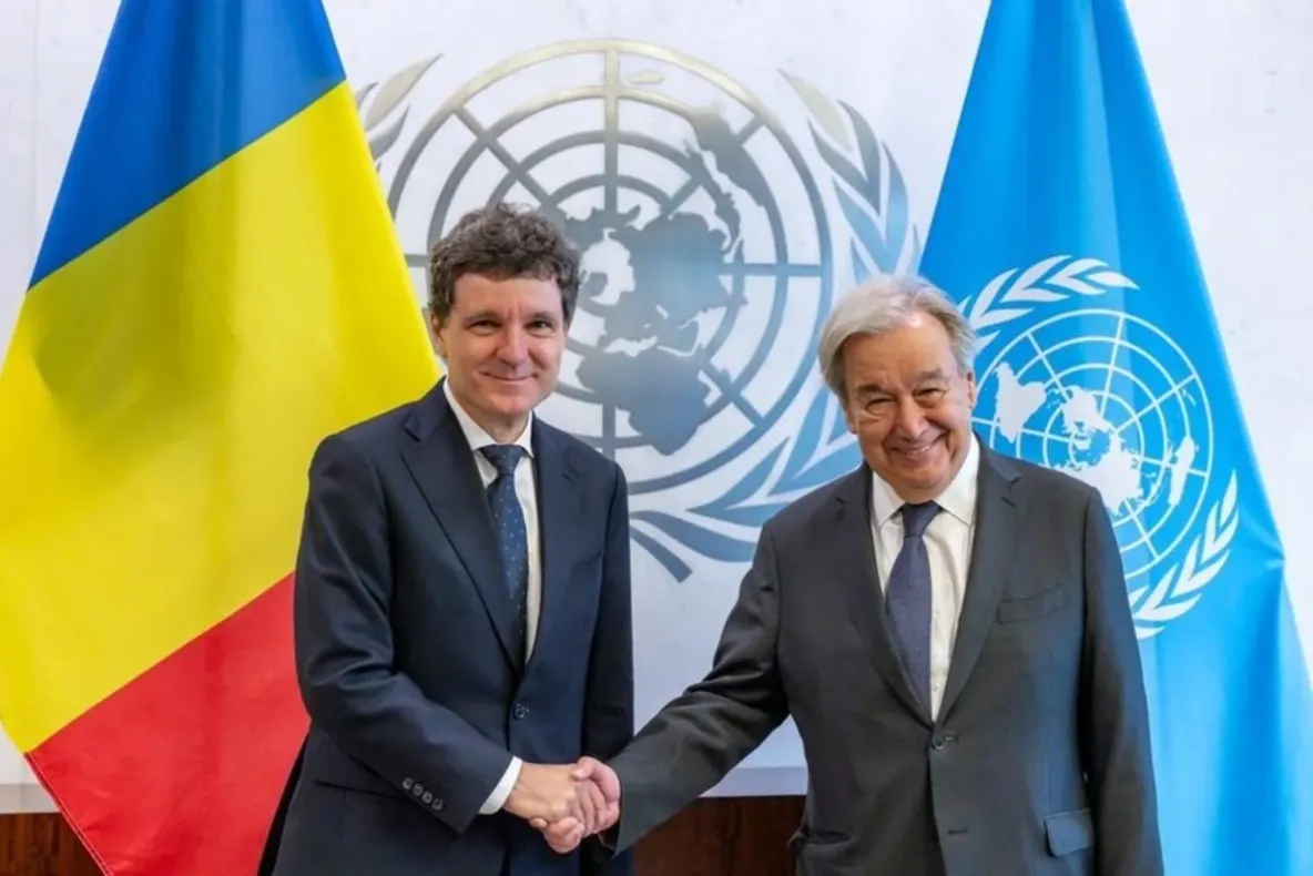 Nicușor Dan, întâlnire cu Antonio Guterres la ONU. Mesajul transmis de președintele României