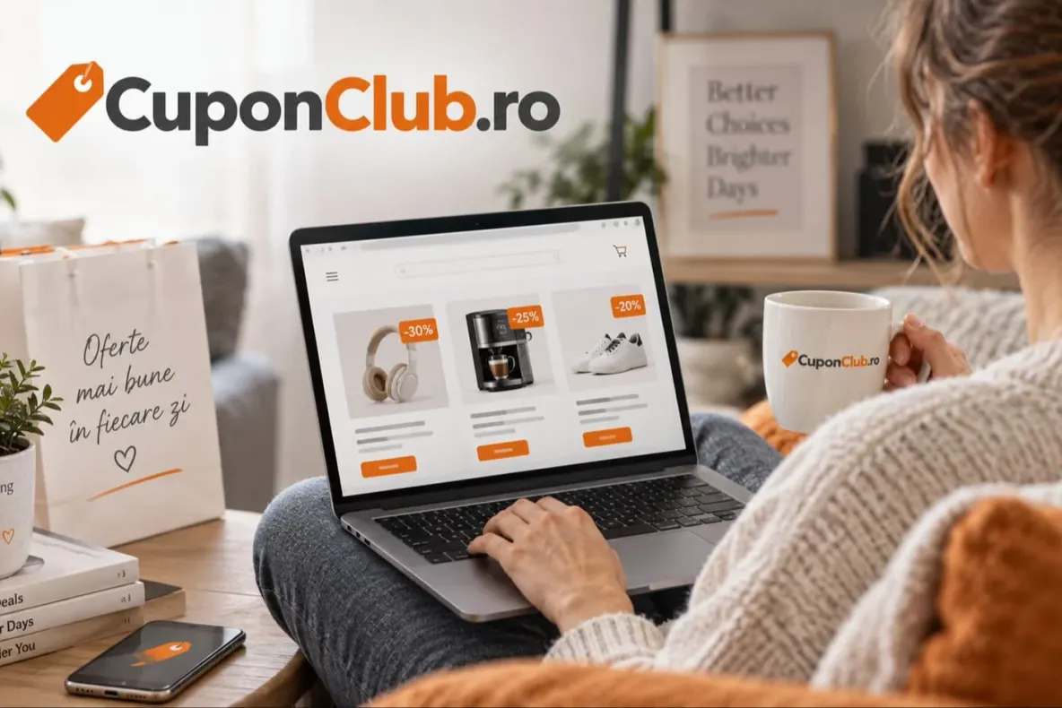 CuponClub.ro platforma de coduri de reducere și vouchere pentru sute de magazine online