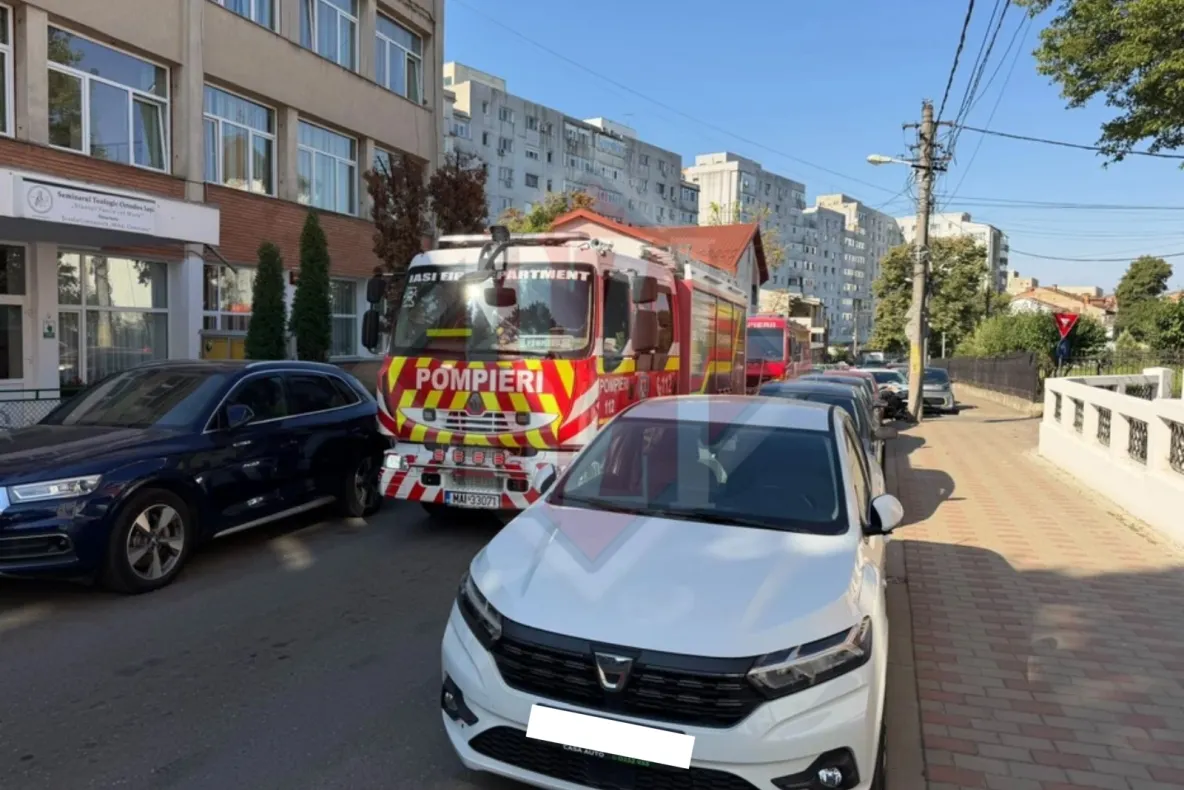 Alertă în municipiul Iaşi. Recipient inscripţionat „SO₂” şi două pisici decedate, descoperite în curtea unei şcoli