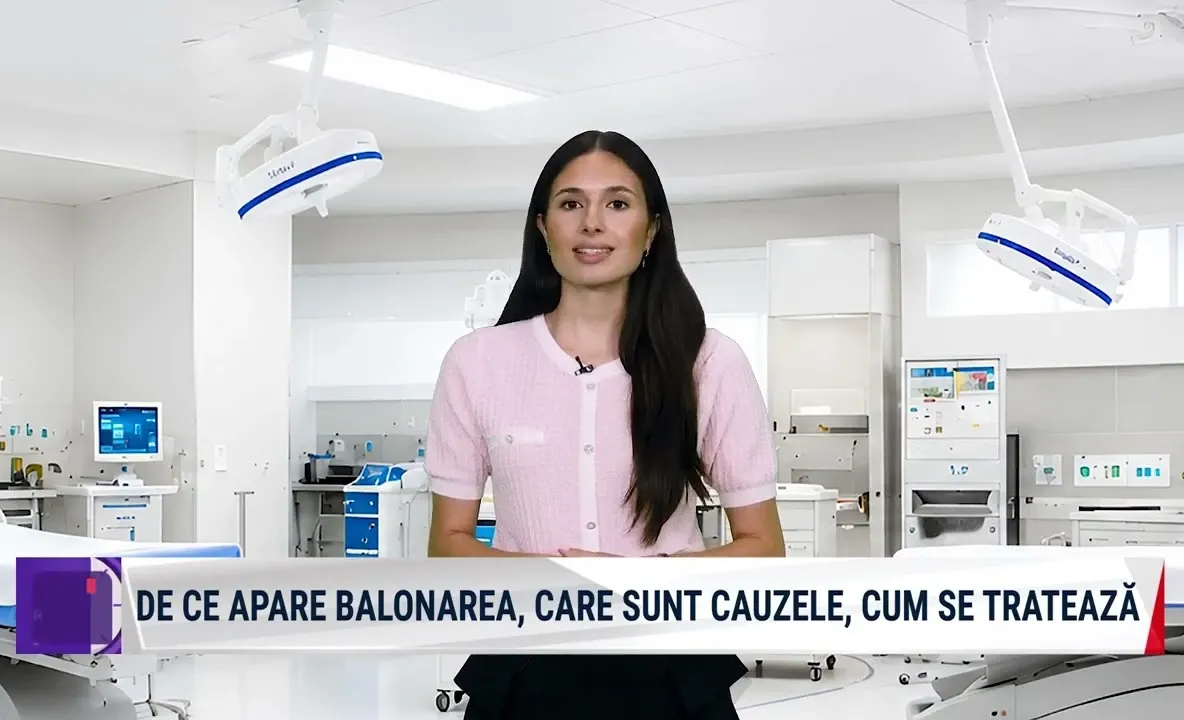 Realitatea Medicală cu Nicole Păcuraru: De ce ai senzația de balonare?