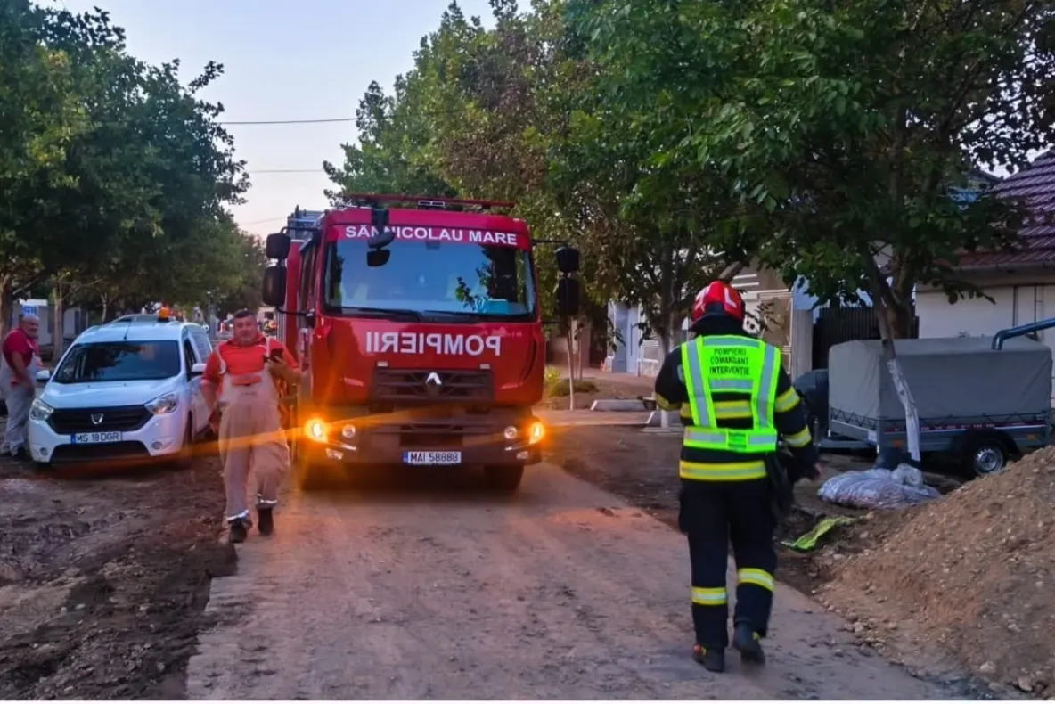 Scurgere de gaze în Timiș. Locuitorii au fost evacuați de urgență