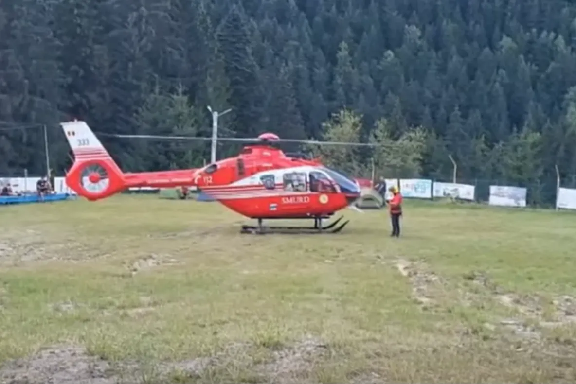 Turistă olandeză, evacuată cu elicopterul din Retezat după un accident grav VIDEO