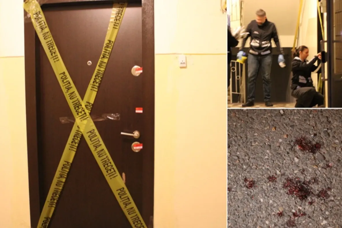 Doi oameni, răniți grav într-un atac cu autor necunoscut, în Cluj. Agresorul este căutat de Poliție - VIDEO