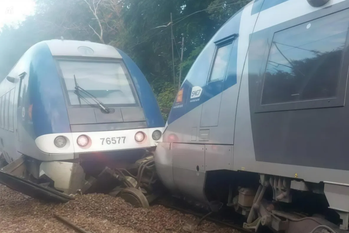 Ipoteză-șoc după deraierea trenului din Franța. Anchetatorii suspectează un posibil act de sabotaj