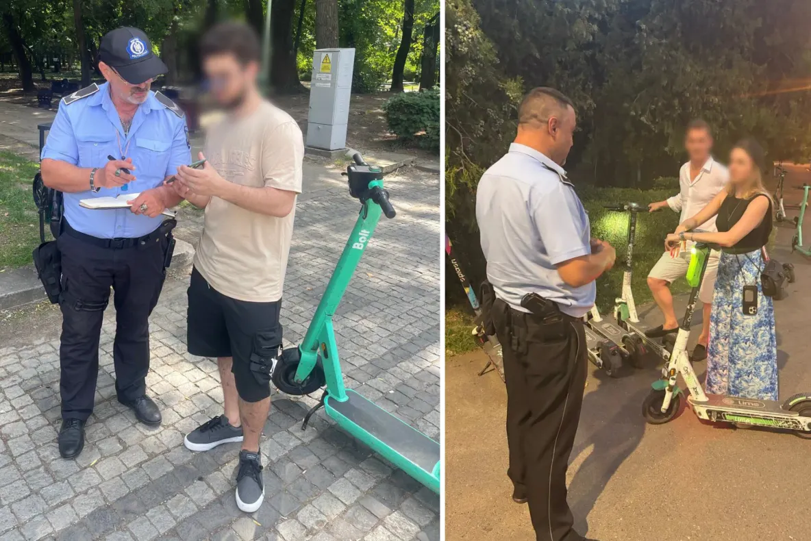 Primăria Capitalei a ieșit la vânătoare de trotinete electrice în parcuri. Ce li s-a cerut operatorilor