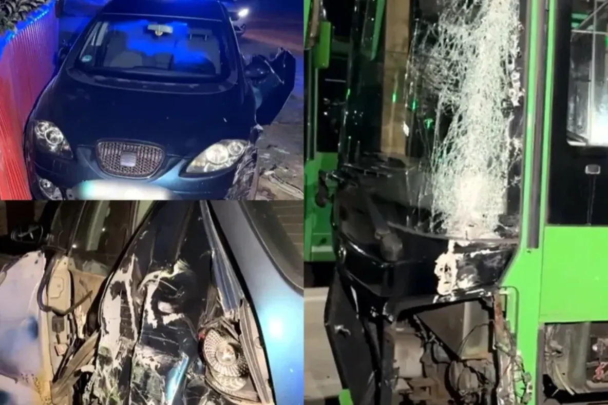 Șofer de autobuz din Suceava, reținut după ce a distrus totul în calea sa. Avea 1,18 mg/l alcool pur în aerul expirat