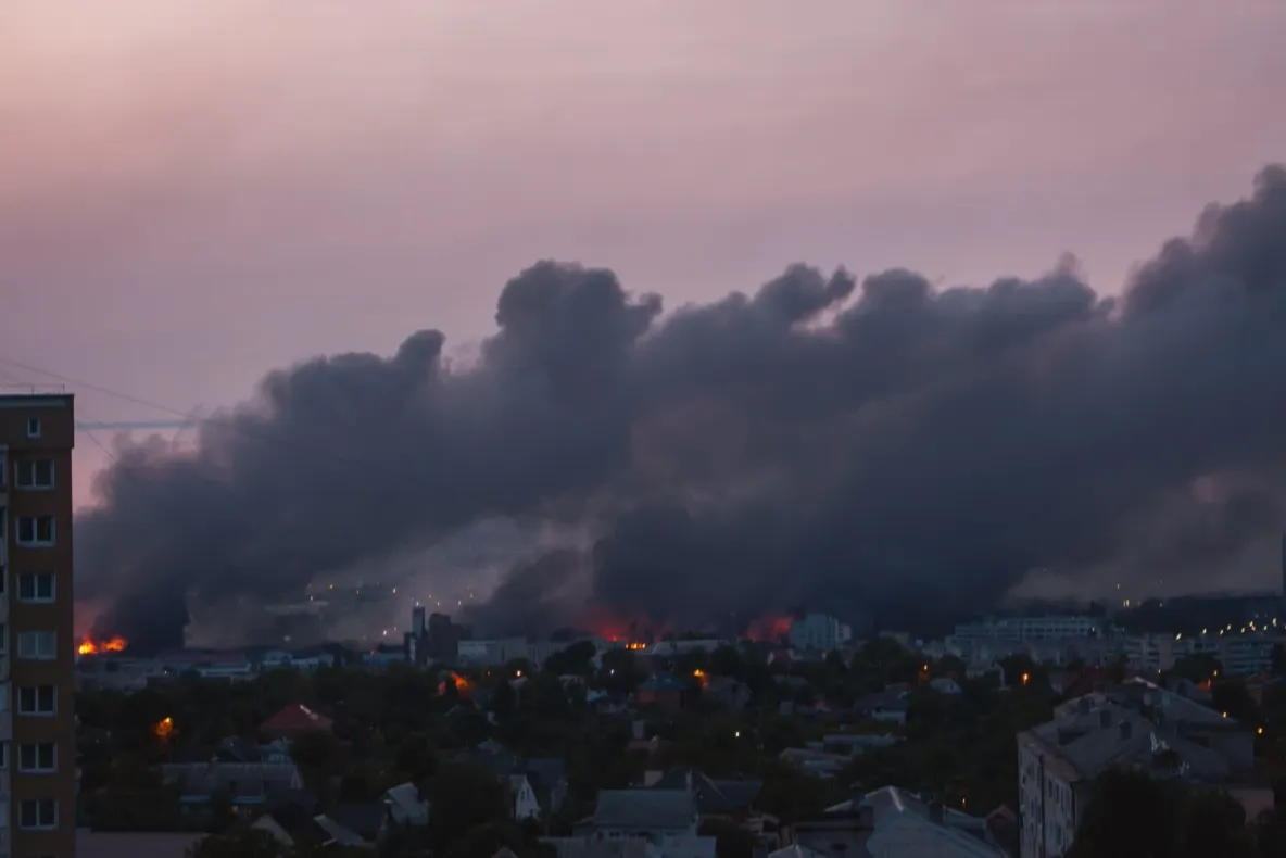 Atac rusesc cu drone asupra Kievului. Mai multe cartiere au rămas fără apă şi curent electric