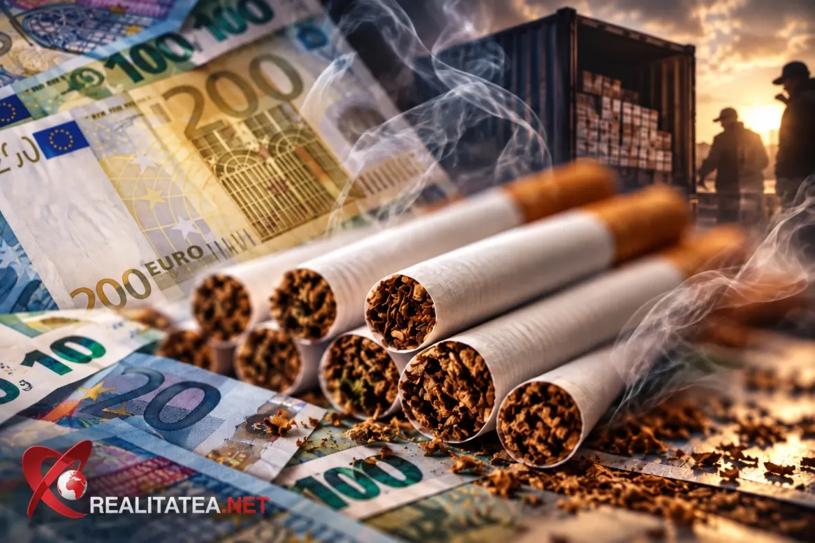 Taxarea excesivă a țigaretelor, corelată cu creșteri semnificative ale comerțului ilicit și pierderi de miliarde la bugetul de stat, potrivit unui nou raport