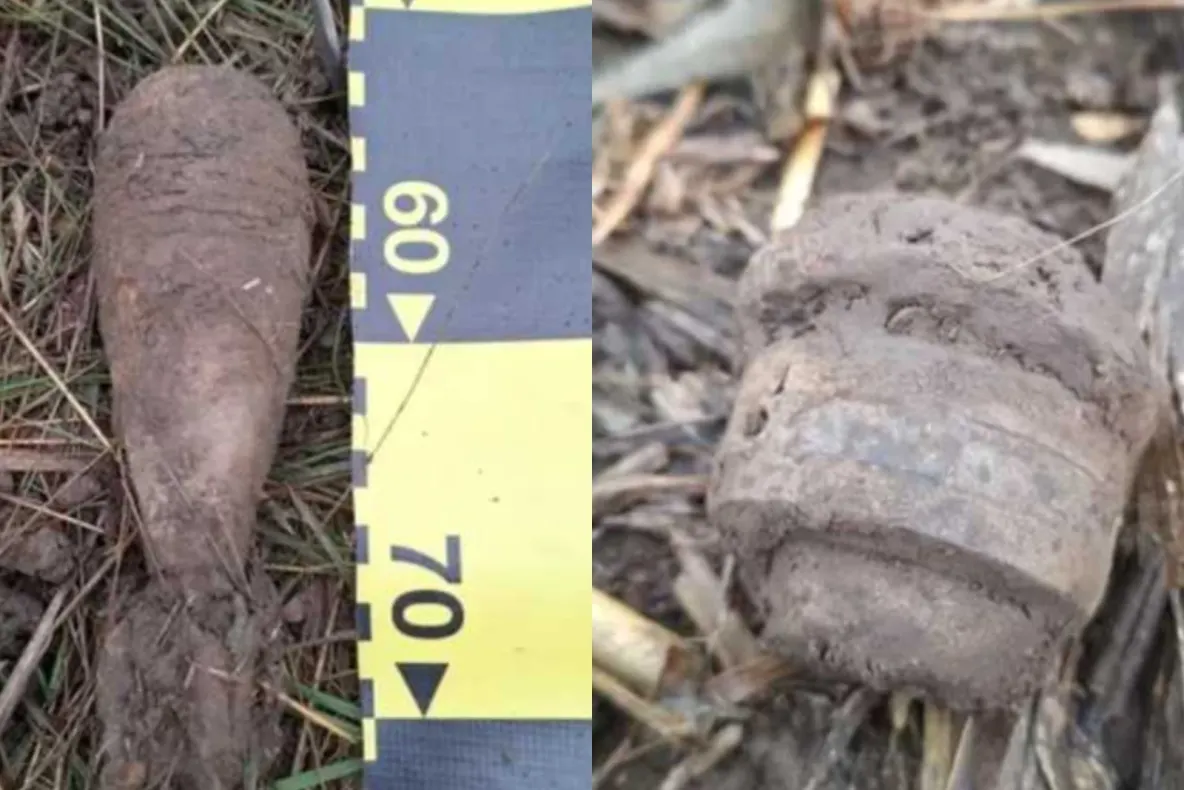 Alertă în municipiul Botoșani. Bombă de aruncător, descoperită în timpul lucrărilor la șoseaua de centură