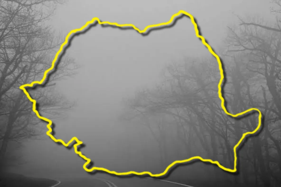 Alertă de la ANM. Cod galben de ceață densă în mai multe zone din țară, în următoarele ore