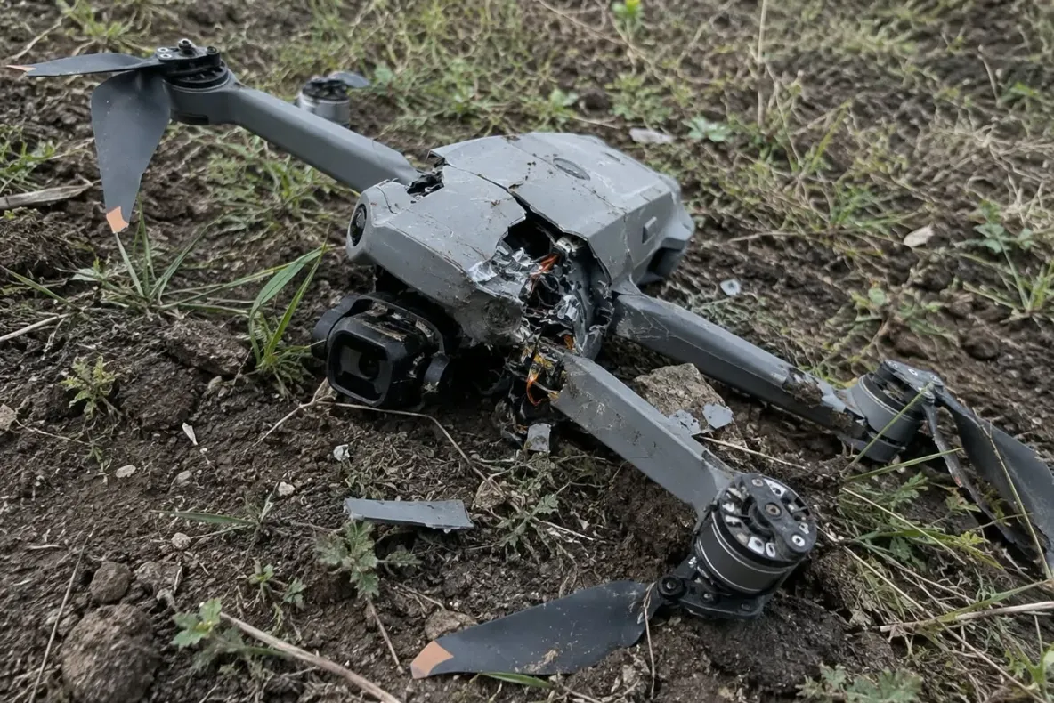 Dronă prăbușită la Plaurul, în Tulcea. Impactul cu solul, urmat de un incendiu: precizările MApN