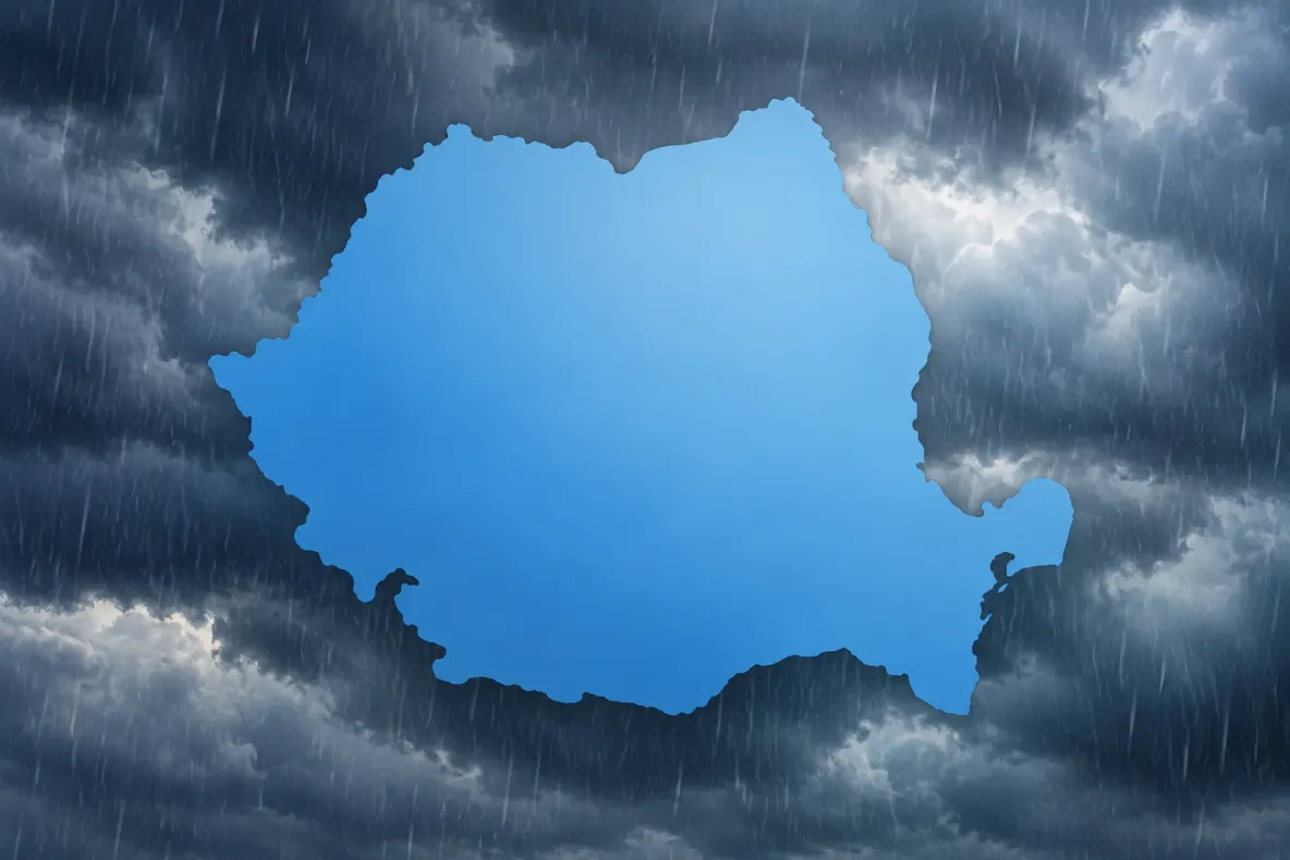 Vin ploile în România! ANM anunță unde va ploua cel mai mult din 12 octombrie. Prognoza meteo pentru 4 săptămâni
