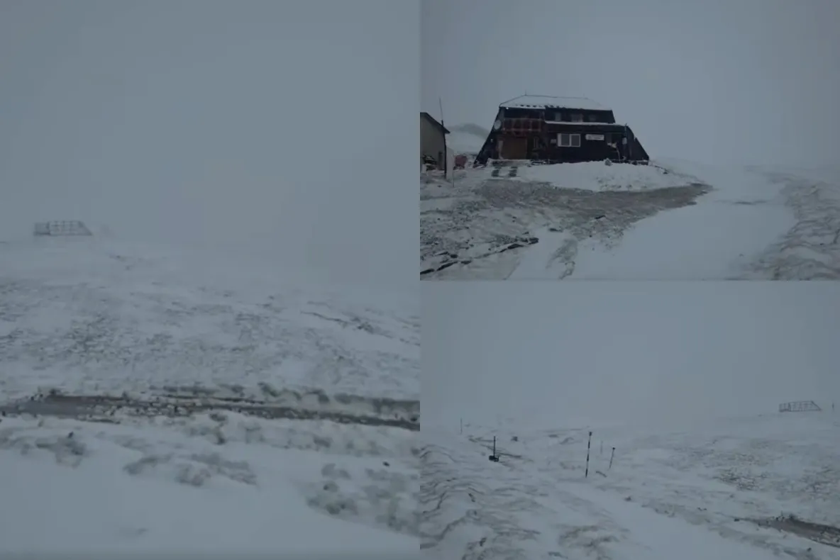 Iarna s-a instalat deja la munte! Avertismentul Salvamont Prahova pentru turiști – VIDEO