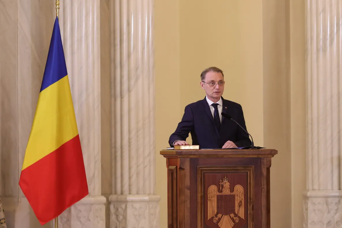 Luca Niculescu, primul mesaj după depunerea jurământului: „Nu va fi o perioadă simplă, dar o privesc cu încredere și speranță”
