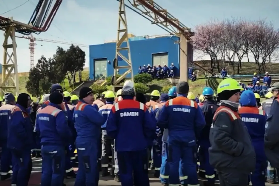 Șantierul naval din Mangalia, cumpărat după a cincea licitație. Schema aleasă de gigantul german