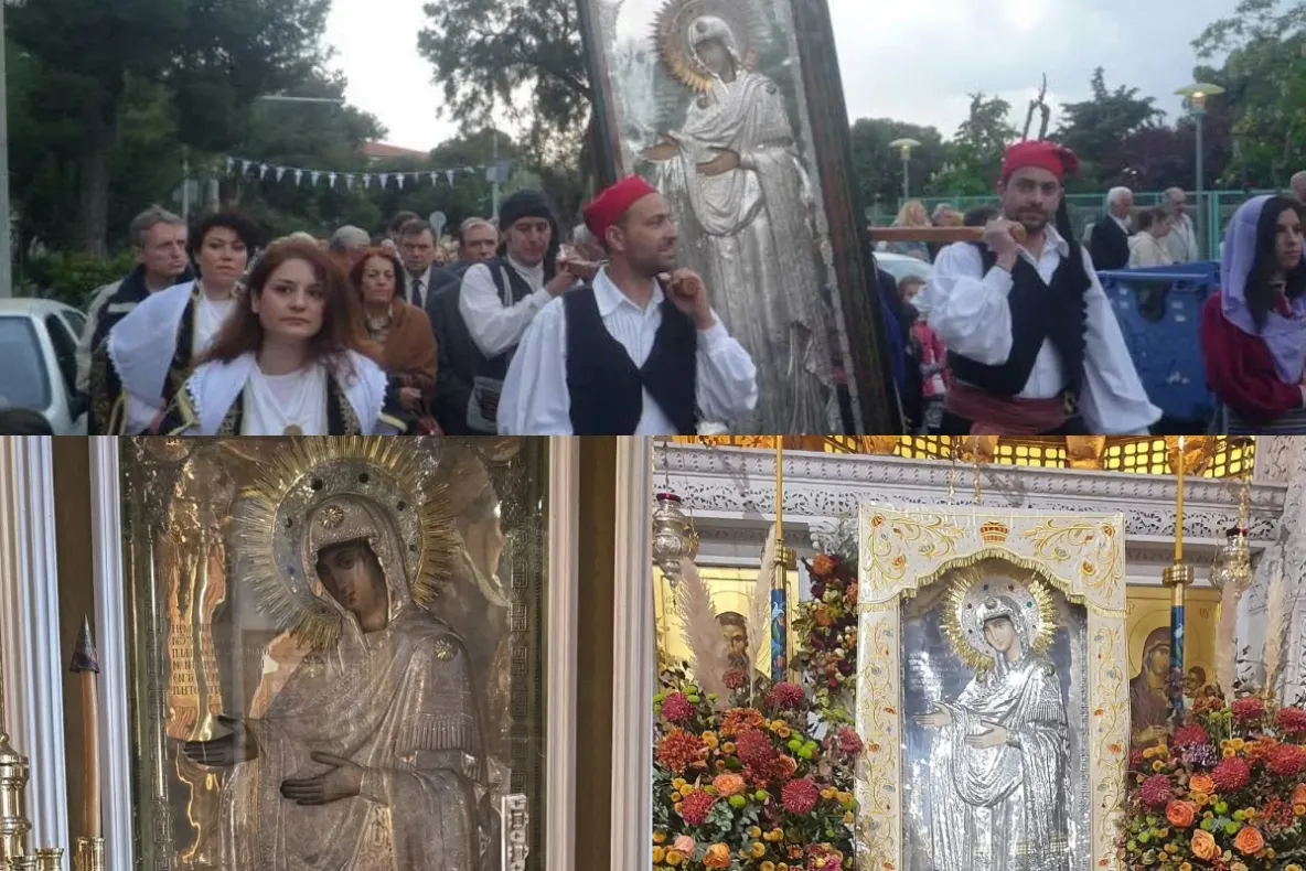 Pelerinaj important: Icoana Maicii Domnului „Gherontissa”, adusă din Sfântul Munte Athos în România! Unde se vor putea închina credincioșii timp de șase zile