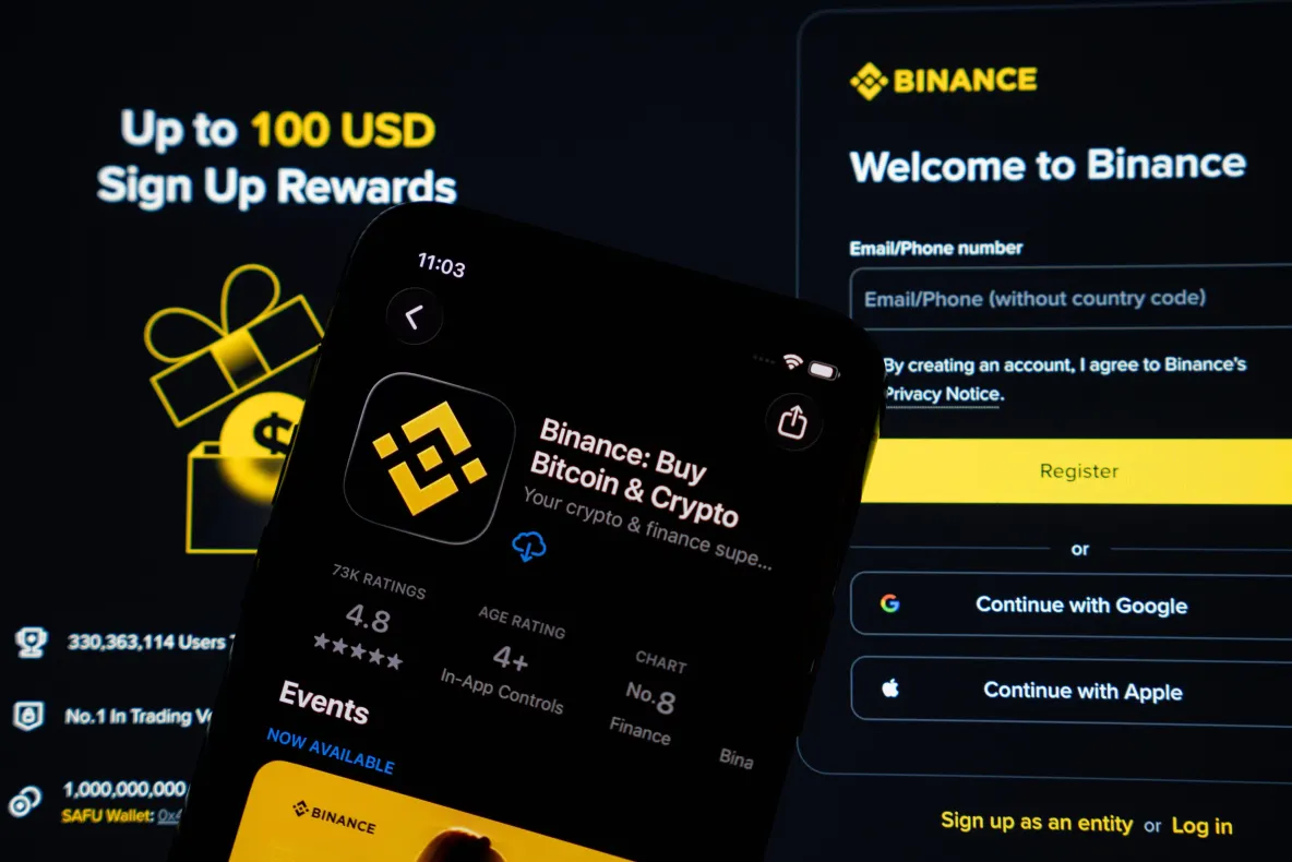 Platformă Binance/ Profimedia