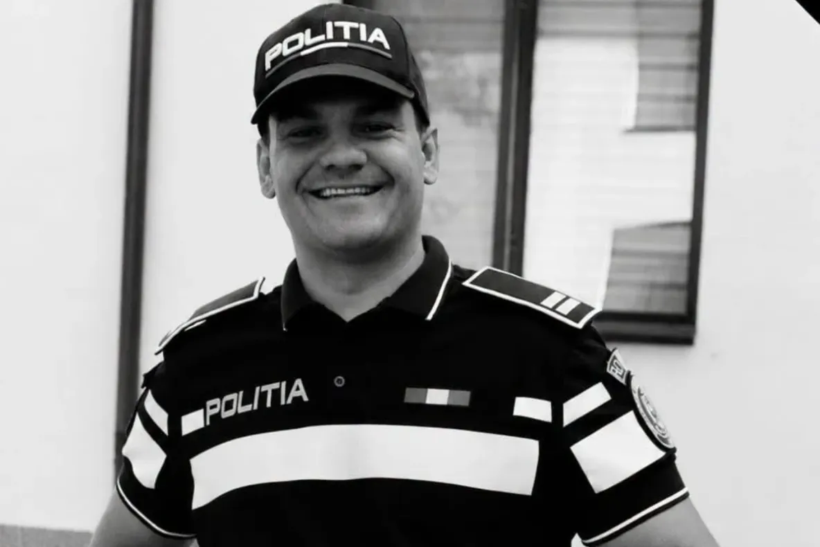 Doliu în poliție. Agentul Sabin Dudău a murit la doar 26 de ani
