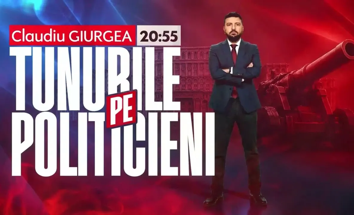 Ediție de colecție a emisiunii ”Tunurile pe politicieni” cu Claudiu Giurgea, de la 20.55