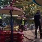 Caruselul groazei, într-un parc de distracţii francez