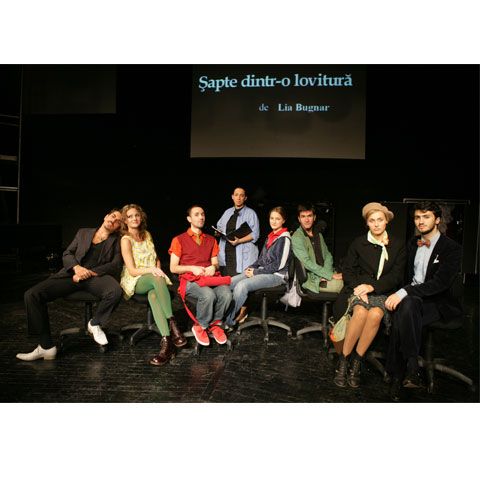 Teatrul Naţional Bucureşti vă propune "Şapte dintr-o lovitură"  