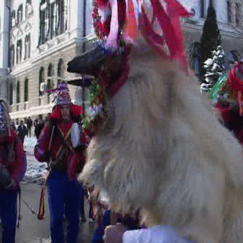Sute de colindători au umplut străzile din Suceava 