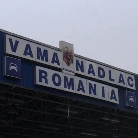 Aglomeraţie mare la vama Nădlac din judeţul Arad