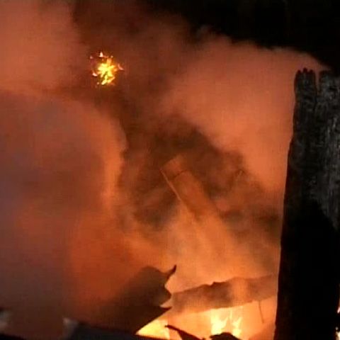 Îngrijitorul mănăstirii Lainici, judeţul Gorj, a murit într-un incendiu 