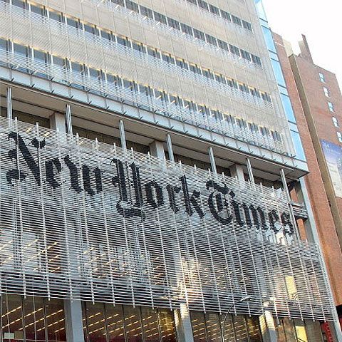 New York Times publică reclame pe prima pagină, în încercarea de a diminua efectele crizei economice