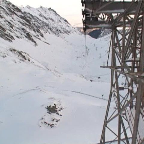 O turistă îngheţată în zona Bâlea Lac a fost salvată cu telecabina