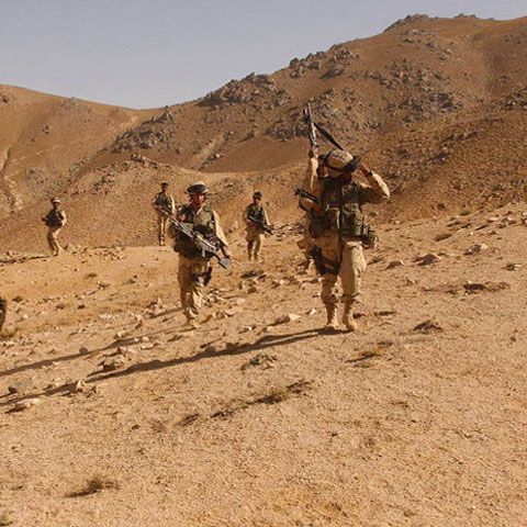 Militarul român rănit pe 3 ianuarie în Afganistan a fost transportat la spitalul militar din Ramstein