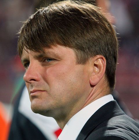 Duşan Uhrin, la primul antrenament cu CFR-ul