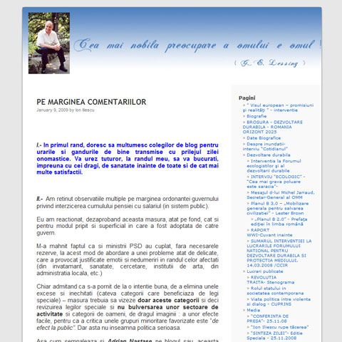 I. Iliescu: Ilie Sârbu trebuie să dea explicaţii organelor statutare ale PSD