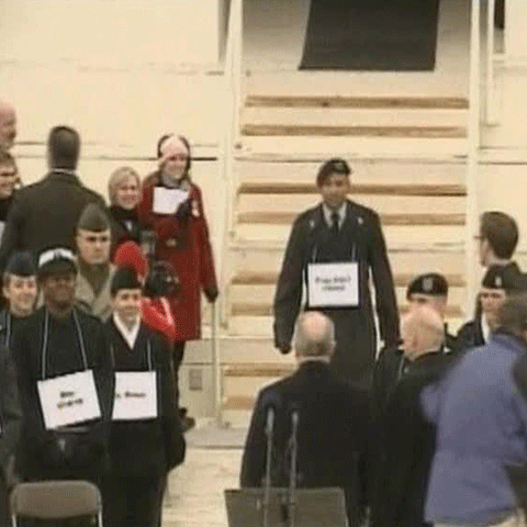La Capitoliu a fost organizată o repetiţie a ceremoniei de învestitură a preşedintelui ales Barack Obama