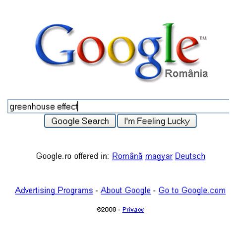 Amprenta de carbon a motorului de căutare Google a fost dezvăluită