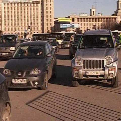 Numărul de înmatriculări de maşini a crescut, în 2008, cu 36,7%