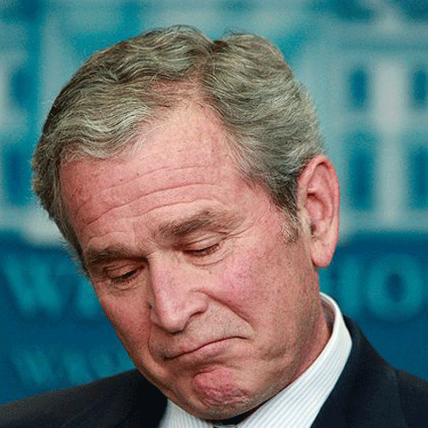 Vina lui Bush pentru conflictul din Gaza