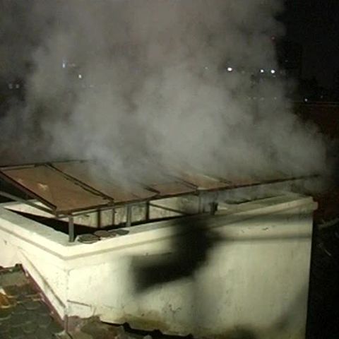 Pompierii au avut sâmbătă noapte, o intervenţie la Muzeul Ţăranului Român 