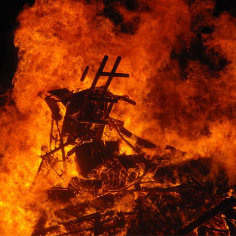 Incendiu la o biserică veche de peste două sute de ani