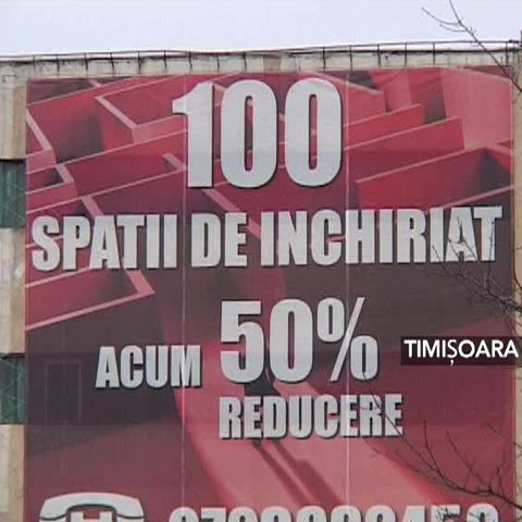 Piaţa spaţiilor de închiriat din Timişoara, este în continuă scădere 