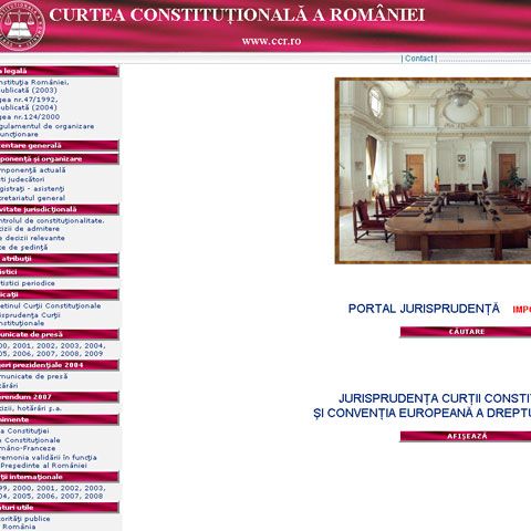 CCR: Pe anul 2008, media salarială lunară în cadrul Curţii Constituţionale a fost de 4.732 lei