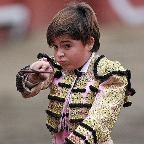 Un copil matador a omorât şase tauri tineri