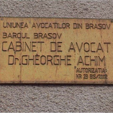 Avocatul braşovean Gheorghe Achim, acuzat de luare de mită, a fost condamnat la patru ani de închisoare 